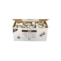 Papstar - lot de 1 x 380 chauffe-plats ø 37 mm 14 mm blanc 13804