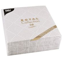 Papstar Tovaglioli, Tessuto, Grigio, 7.8 X 20 X 20 Cm