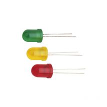 Electro Dh - Paquet de 100 pcs led 10 mm rouge 12.675/10/R/AL 8430552059874