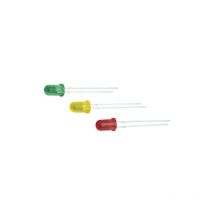 Electro Dh - Paquet de 100 pcs led 5 mm et 12 v vert 12.675/5/12/V 843055205999959