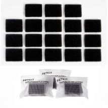 Paquet de 18 filtres en mousse de remplacement compatibles PETKITEversweet 3 Pro/Solo 2/Solo se pour pompes sans fil, fontaines d'eau pour animaux de