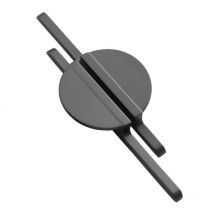 Paquet de 2 poignées de meubles de cuisine, longueur 190 mm, poignées de meubles grises, poignées de cuisine, poignées de meubles de cuisine,