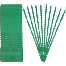 Houhence - Paquet de 300 attaches pour plantes, attaches de jardin réglables de 17 cm, attaches en plastique pour jardins flexibles, attaches de