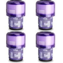 4 Pack Filtre Pour Dyson V11 Sv14 V15 Sv22,lavables Filtres De Remplacement Pour Aspirateur Dyson V11 Sv14 Absolute Extra Animal Remplacer Part Dy-