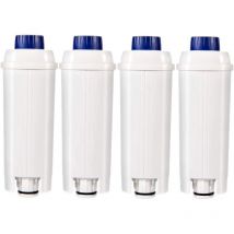 Paquet de 4, remplacement de filtre à café, pour filtres DeLonghi DLSC002, dls C002, compatible avec ecam, esam, etam, bco, ec -