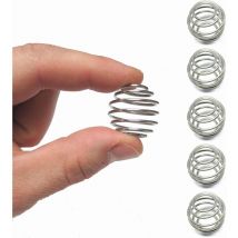 Yzmrbdqc - Paquet de 5 mélangeurs de formule, boule de shaker de protéines de milkshake pour petite bouteille, boule de mélange de mélangeur de fil
