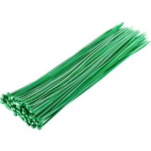 Lot de 50 Collier de serrage plastique 3,6 x 300 mm, serre cable plastique, Bride de câble en plastique autobloquante nylon, ver