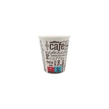 Paquet de 50 gobelets en carton compostables 200ml tecnopacking vapaca000076