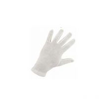 Paquete de 10 pares de guantes blancos de algodón tamaño xl / 10 ep 4150