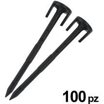 Clavos de tope de alambre paquete de 100 unidades para robot cortacésped AMBROGIO