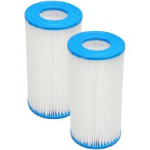 Ej.life - Paquete de 2 cartuchos filtrantes para piscina filtro de agua para piscina Bestway, tamaño iii a
