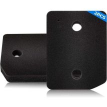 Coocheer - Paquete de 2 filtros de base para secadora Miele T1, filtro de esponja de repuesto (9164761)