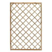 Paquete De 2 Piezas De Rejilla Trendy 60x180 Cm Con Agujero De 9x9 Cm, Marco De 34x34 Cm, Ciervo