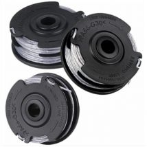 Fitags - Paquete de 3 bobinas de repuesto de 6 m de hilo de corte para desbrozadora Bosch Art 24 27 30 30-36 li n.o F016800351