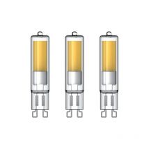 Xanlite - Paquete de 3 bombillas retro LED Caspule, base G9, 2.6W cons. (20W eq.), 200 lúmenes, luz blanca neutra Xanlite - PACK3ALG9200CW