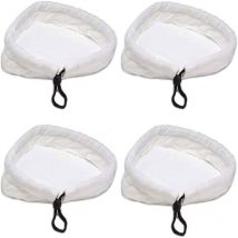 Yozhiqu - Paquete de 4 almohadillas triangulares para trapeador a vapor, almohadillas de limpieza de microfibra multiusos, trapeadores lavables y
