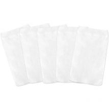 XVX - Paquete de 5 calcetines filtrantes de malla fina para piscinas y spas, malla ultrafina reutilizable para piscinas enterradas y elevadas.