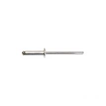 Paquete de 50 remaches Degometal estándar alx trs de aluminio/acero - 3 x 8 mm