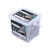 Paquete de 500 tornillos para terraza SUKI de acero inoxidable con cabeza avellanada, Ø5 x L.50 mm Suki
