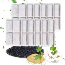 KMS - Paquete de 6 filtros de repuesto para bebederos para gatos y perros pequeños