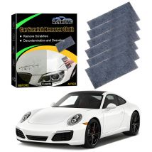 Sjlerst - Paquete de 6 paños para arañazos de coche, reparación de arañazos multiusos, pintura, manchas de agua y pulido de superficies