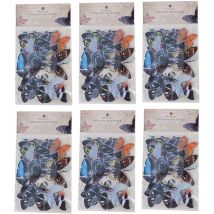 Yzmrbdqc - Paquets Autocollants Papillons Autocollants de Fleurs pour Enfants Autocollants Insectes pour Enfants Printemps Eté Fleur Papillon Thème