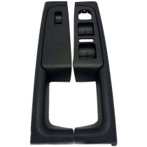 Para el marco del reposabrazos de la manija de la puerta izquierda y derecha del Skoda Superb, negro