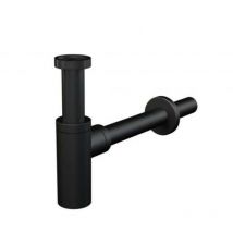 Alcaplast - Alca Sifón para lavabo en latón negro mate (A400BLACK)