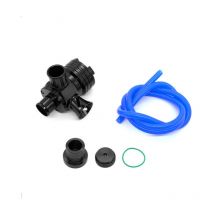 Para Volkswagen GTI Jetta para Audi 1.8T 2.7T Válvula de descarga S Válvula de drenaje BOV de turbo desviador sin logotipo BOV1022, negra