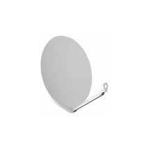 Evicom - parabole fibre (smc) - diamètre 81 x 75 cm - blanche spaf080
