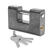 Paracolpi esterno ad alta resistenza con 4 chiavi - Paracolpi in acciaio ad alta resistenza - Spessore 12 mm - protegge le porte dei garage e dei