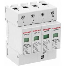 Parafoudre pour tableau électrique,DZ47Y-40KA 385V spd House Parafoudre Protection Basse Tension Parafoudre 4P Dispositif de Protection,