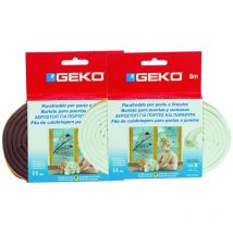 Geko - Parafreddo in gomma profilo p - mm.9h. rotolo da mt.6 colore marrone