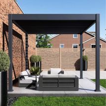 Grand Tuscan 1012 Aluminium Pergola mit Lamellendach 3x4 m - Paragon Outdoor