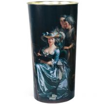 Paraguero conico chapa con plato 4496