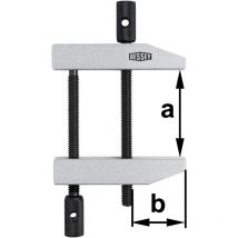 Bessey Parallel-Schraubzwinge PA 36/19 – 36 mm Spannweite – 50 mm Backenlänge – 19 mm Ausladung – 0,08 kg Gewicht