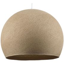 Paralume Cupola in filo - 100% fatto a mano Poliestere Sabbia - xs - ø 25 cm