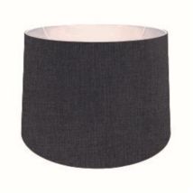 Paralume tessuto nero – 24,5 cm – E27 – Indomita