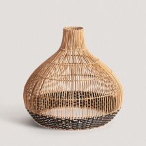 Paralume Lampada Sospensione Rattan Amari Iluzzia Naturale