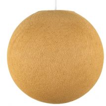 Paralume Sfera in filo - 100% fatto a mano Poliestere Mostarda - xs - ø 25 cm