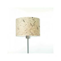 Cfadda - Paralume zylinder farbe banananum avorio durchmesser 40cm attacco e27 40w 9019