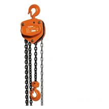 Paranco a catena argano sollevatore manuale 1ton 3mt k 1001 Unicraft