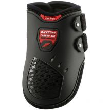 Paranocche Zandonà per cavalli carbon air fetlock con carbonio e chiusura tessuto a strappo: l, Marrone