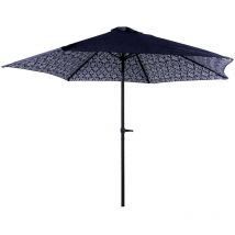 Parapluie Arabesque Cm.270 Bleu Marine