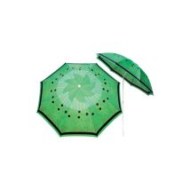 Parasol De Plage Imprimé Kiwi 180cm Avec Étui