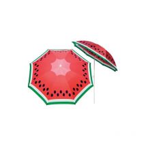 Fraschetti - parasol de plage imprimé fruits melon d'eau 180CM avec étui