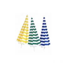 Parasol Acier Coton Blanc/Vert 200 Vette 05143