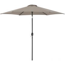 Casa.pro - Parasol Altino hexagonal polyester 270 x 235 khaki [ ]