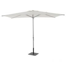 NON - Parasol aluminio blanco 3 x 2 m tubo 48 mm