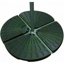 Aquariss - Parasol Base Weights Stand Heavy Duty For Hanging Cantilever Banana Umbrella - Fan Shape